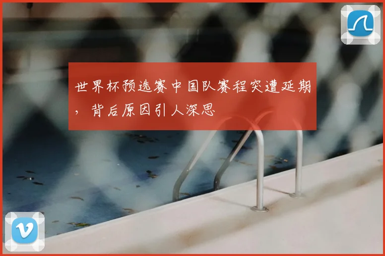 世界杯预选赛中国队赛程突遭延期,背后原因引人深思